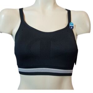 Champion Black Racerback Sports Bra Size Medium
